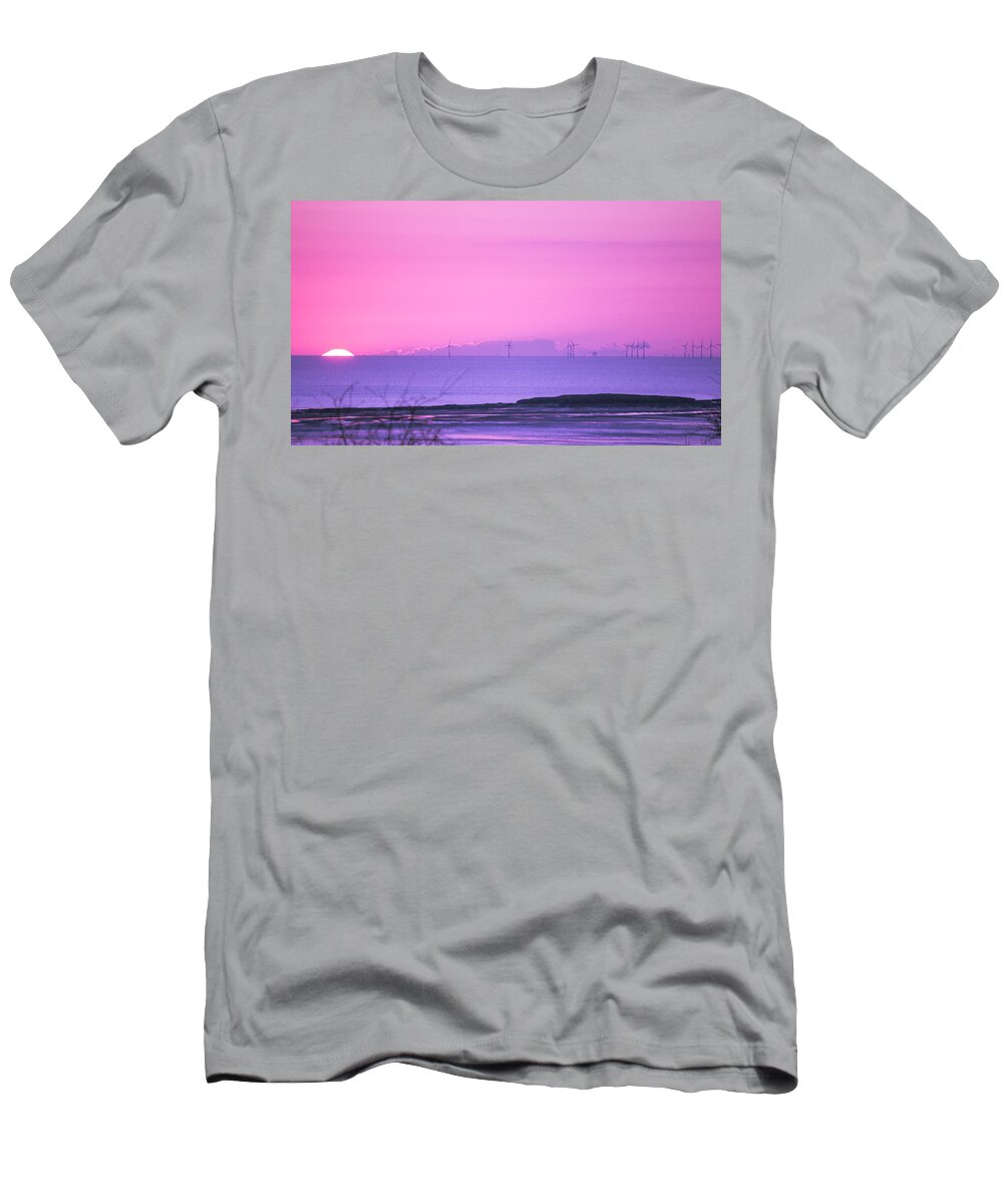 Spring T-Shirt featuring the photograph Sunset by Spikey Mouse Photography