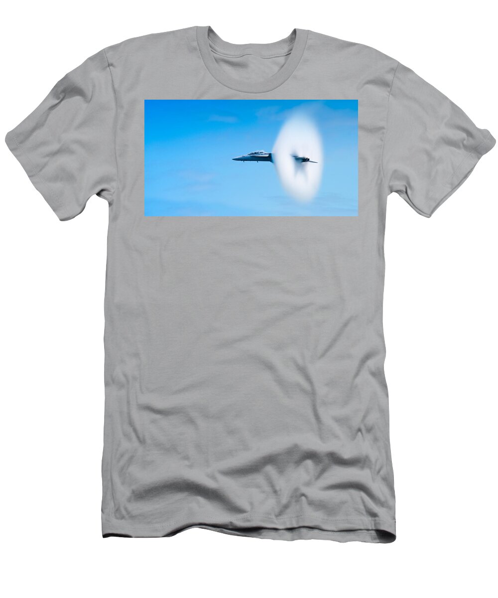 F18 T-Shirt featuring the photograph Super Sonic by Sebastian Musial
