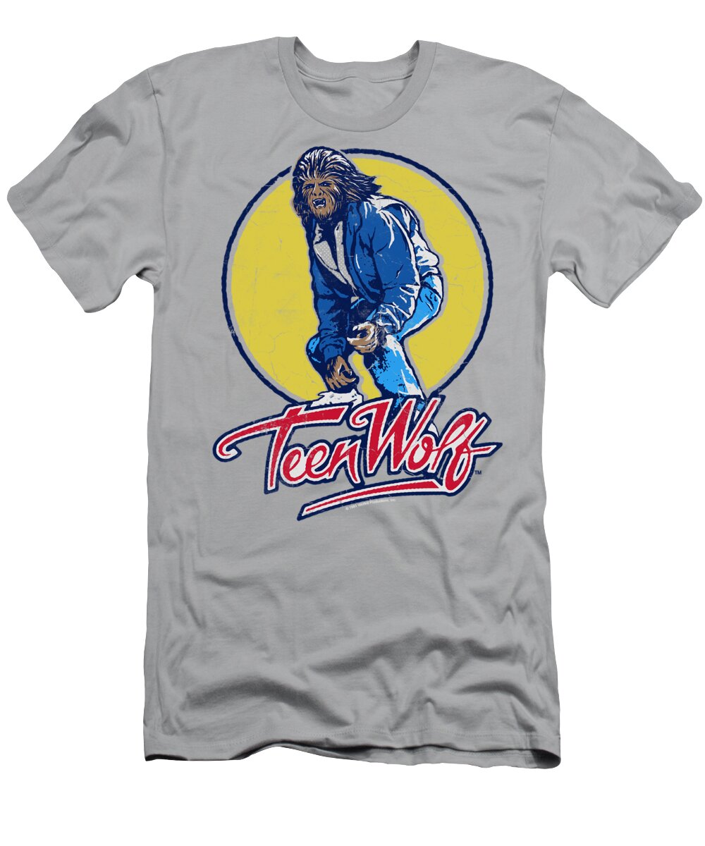  T-Shirt featuring the digital art Teen Wolf - Rockin Teen Wolf by Brand A