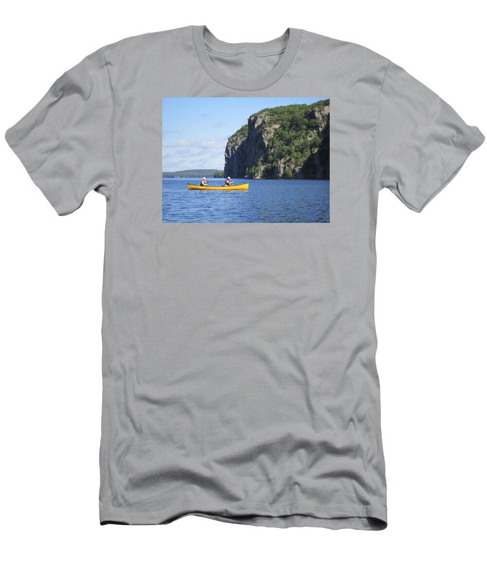 The Bay T-Shirt featuring the photograph the Bay by Jieming Wang