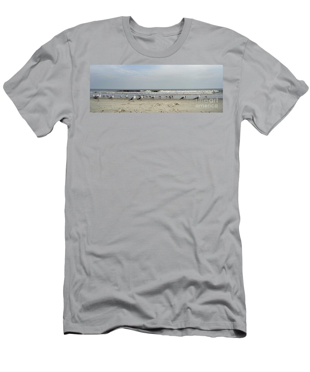 Scenic Tours T-Shirt featuring the photograph The Beach Boys by Skip Willits