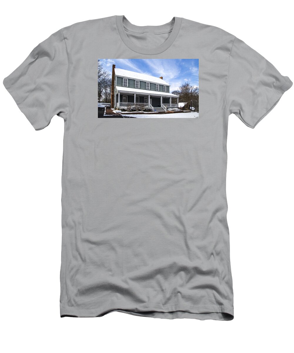 Cayce T-Shirt featuring the photograph The Cayce Museum by Charles Hite