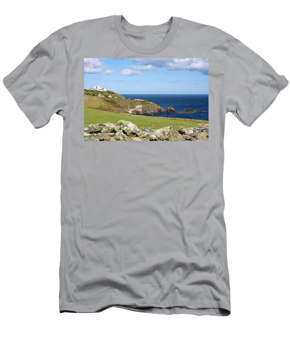 Lizard T-Shirt featuring the photograph The Lizard Cornwall by Terri Waters