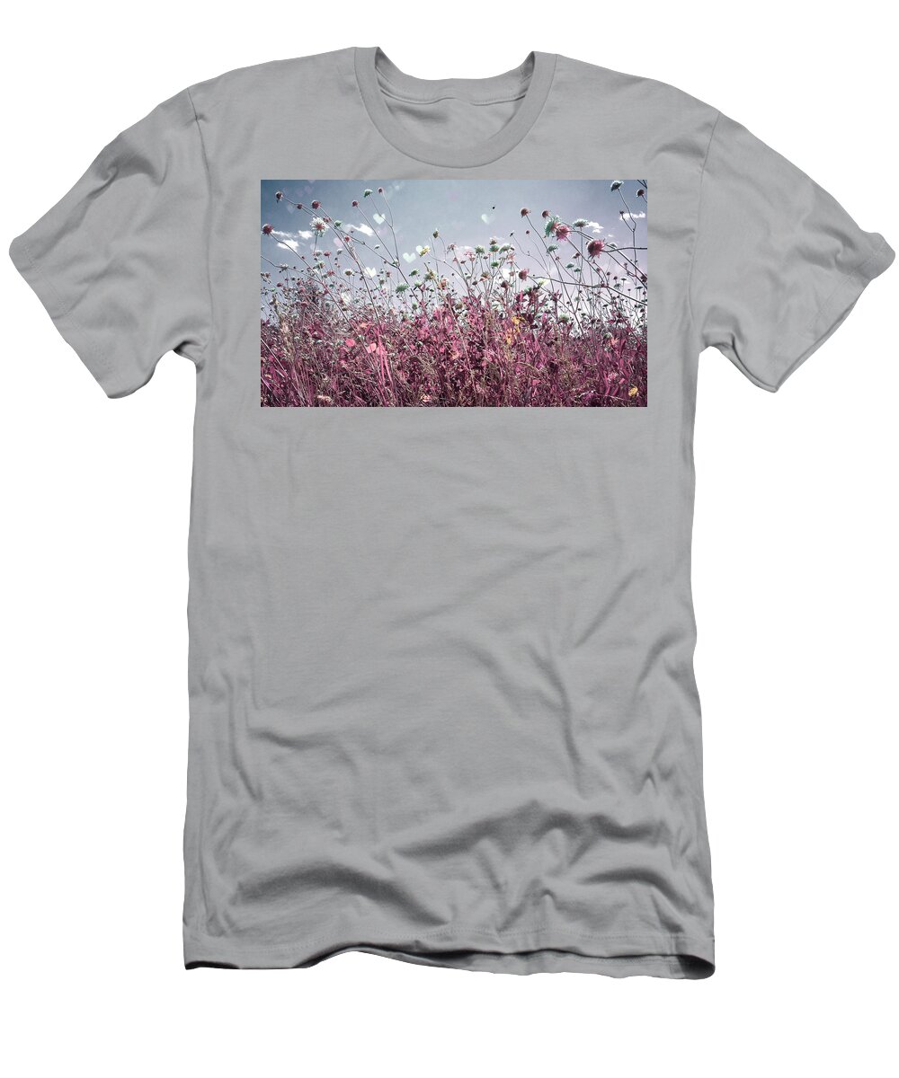 Landscapes T-Shirt featuring the photograph The Stranger In Love by J C