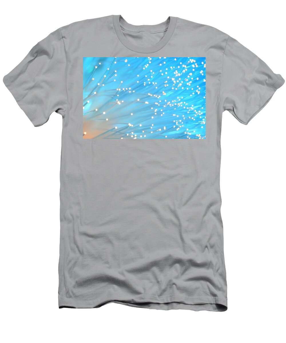 Abstract T-Shirt featuring the photograph The Wind by Dazzle Zazz
