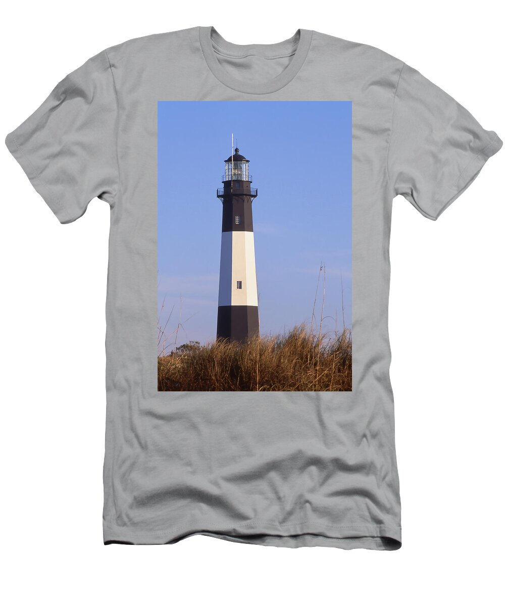 Lighthouse T-Shirt featuring the photograph Tybee Light by Bradford Martin