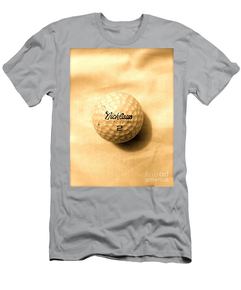 Vintage Golf Ball T-Shirt featuring the photograph Vintage Golf Ball by Anita Lewis