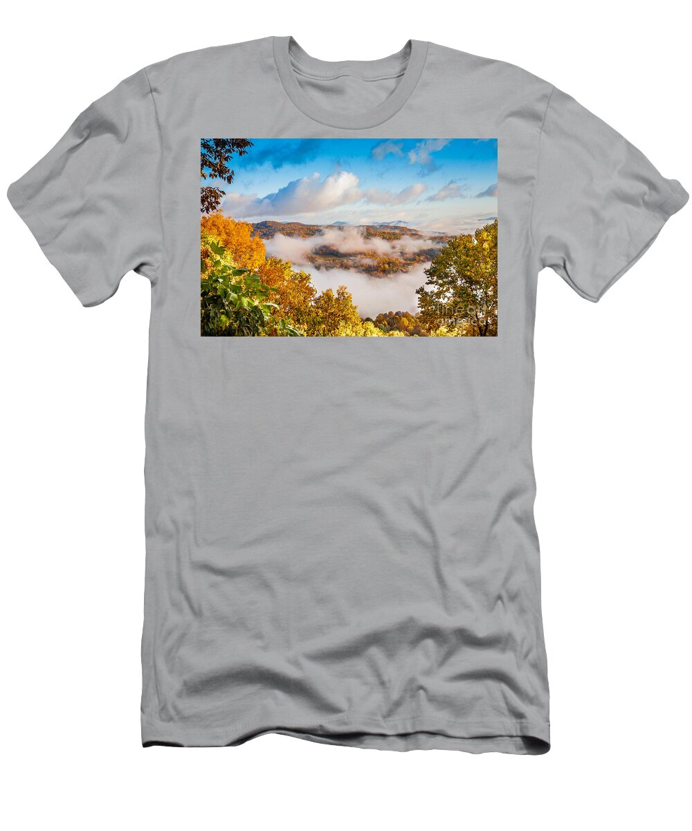 Foliage T-Shirt featuring the photograph Virginia Foliage by Ronald Lutz