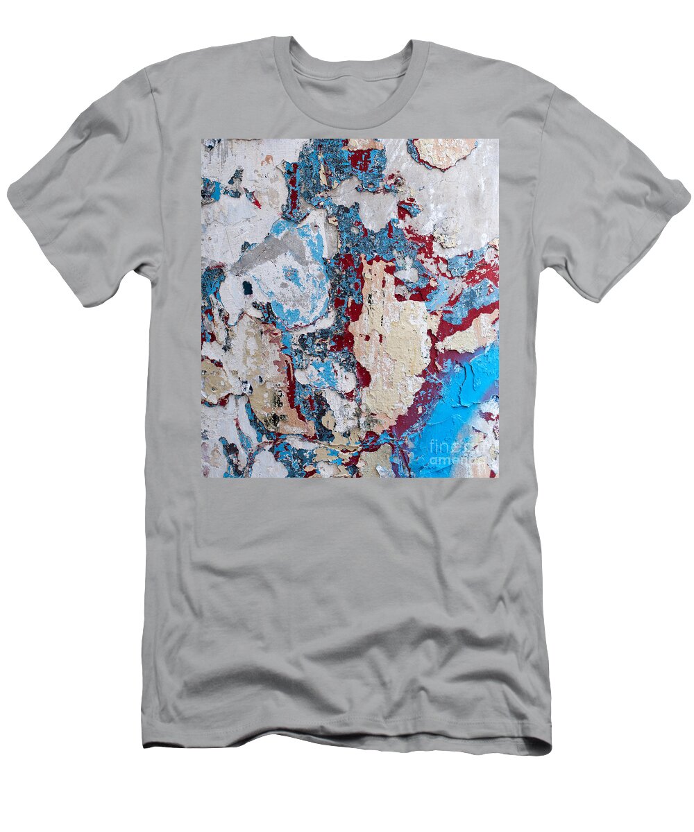 Weathered T-Shirt featuring the photograph Weathered Wall 02 by Rick Piper Photography