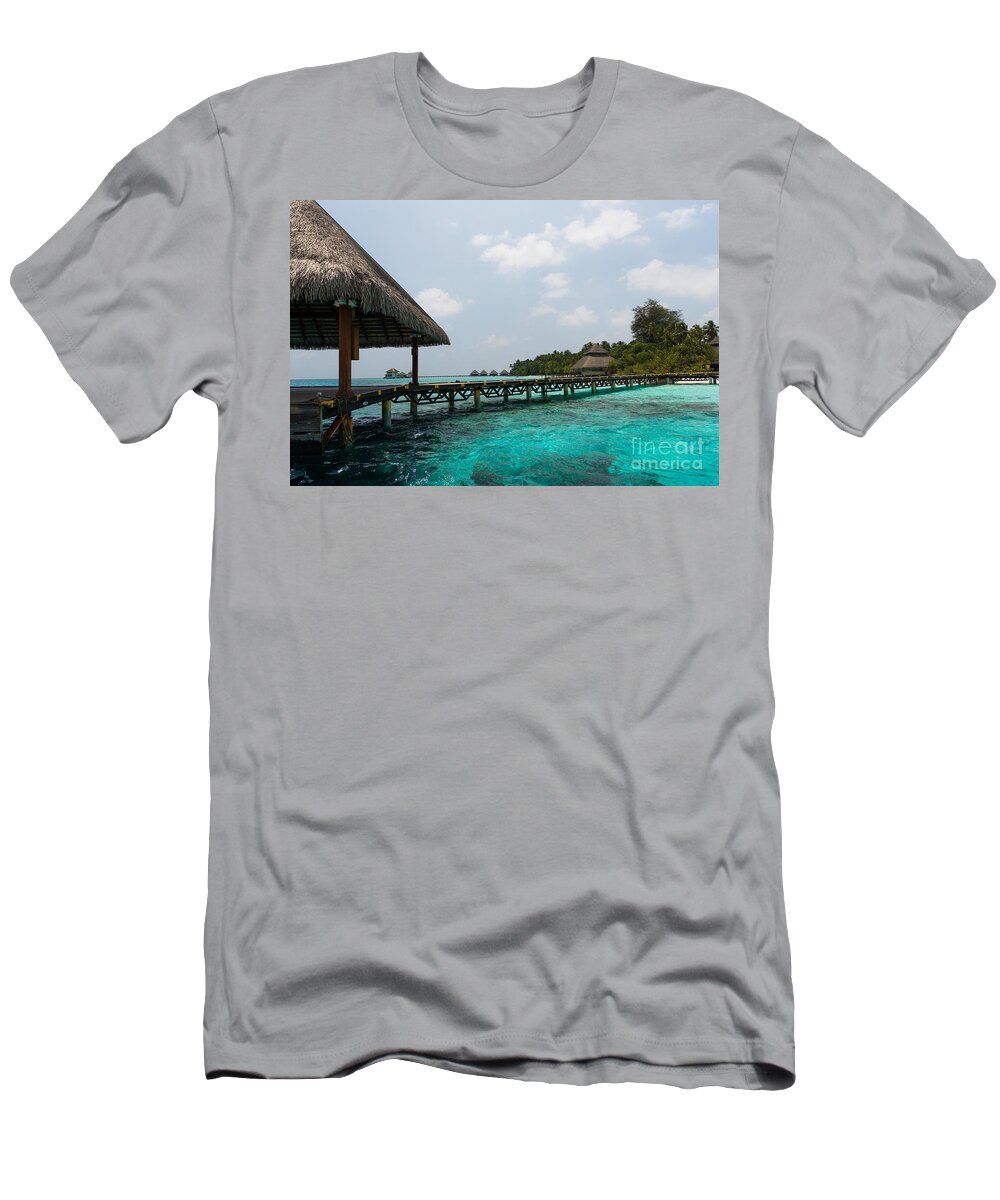 Amazing T-Shirt featuring the photograph Welcome To Paradise by Hannes Cmarits