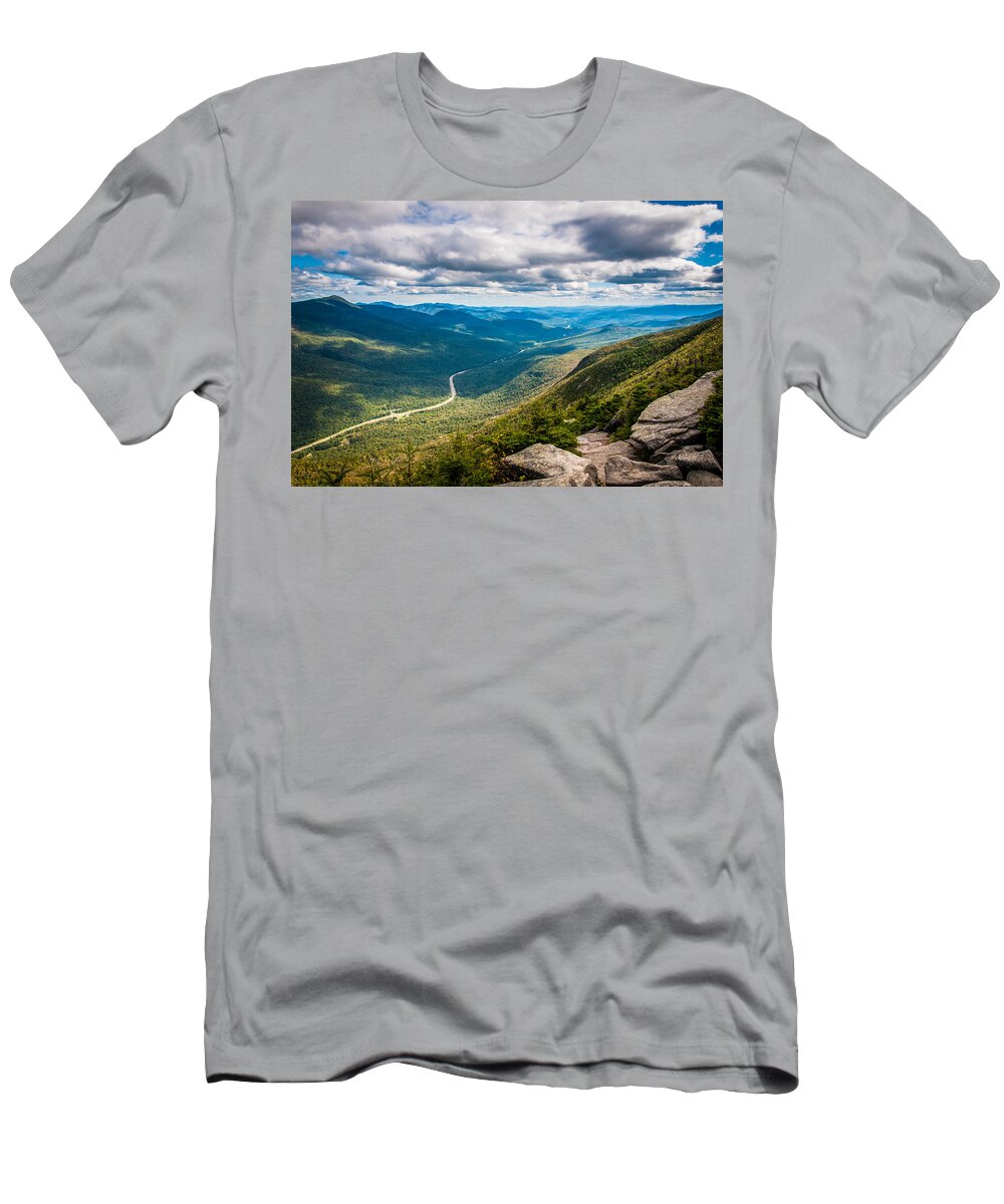 New Hampshire T-Shirt featuring the photograph What a View by Kristopher Schoenleber