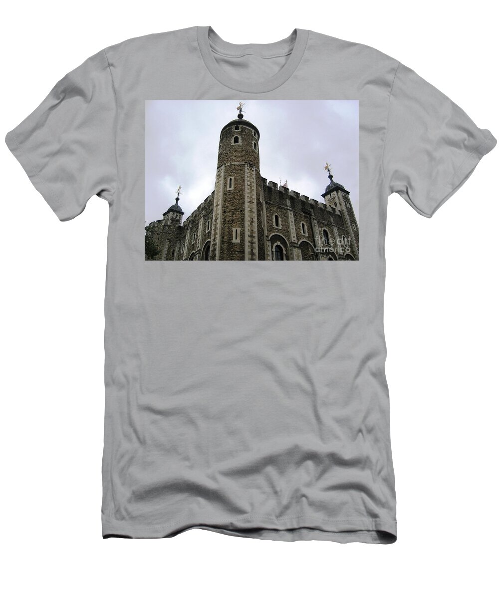 The White Tower T-Shirt featuring the photograph White Tower by Denise Railey