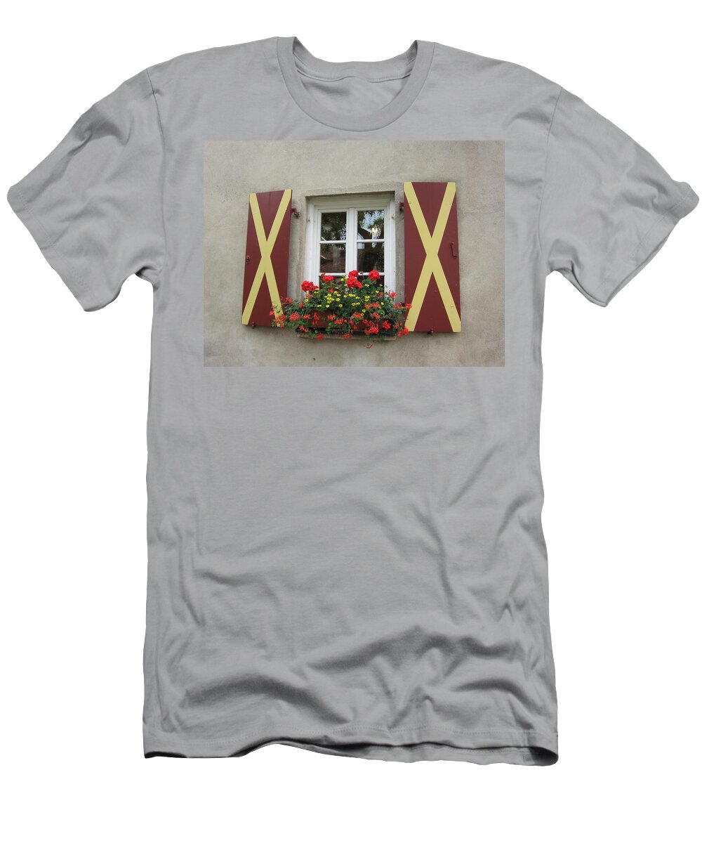 Window T-Shirt featuring the photograph Window Dressing by Pema Hou