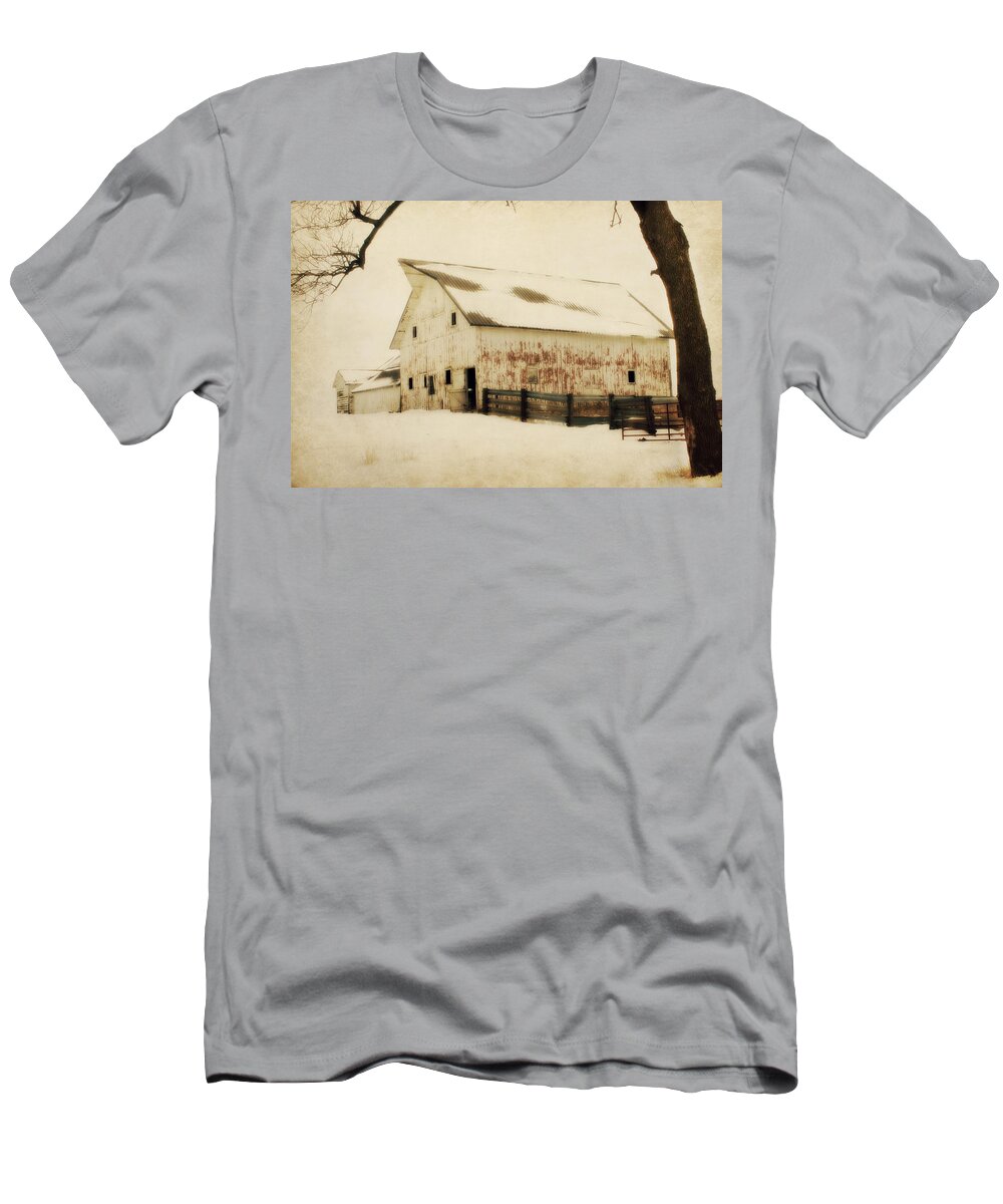 Monotone T-Shirt featuring the photograph Blended In by Julie Hamilton