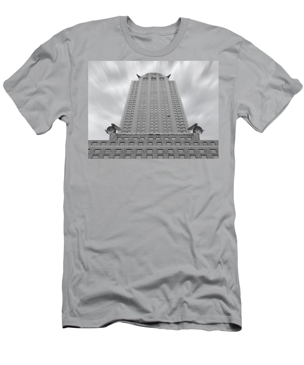 Landmarks T-Shirt featuring the photograph The Chrysler Building 2 #2 by Mike McGlothlen
