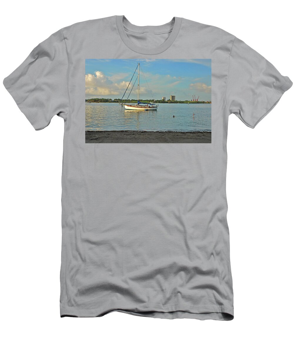  Phil Foster Park T-Shirt featuring the photograph 51- Phil Foster Park-Singer Island by Joseph Keane