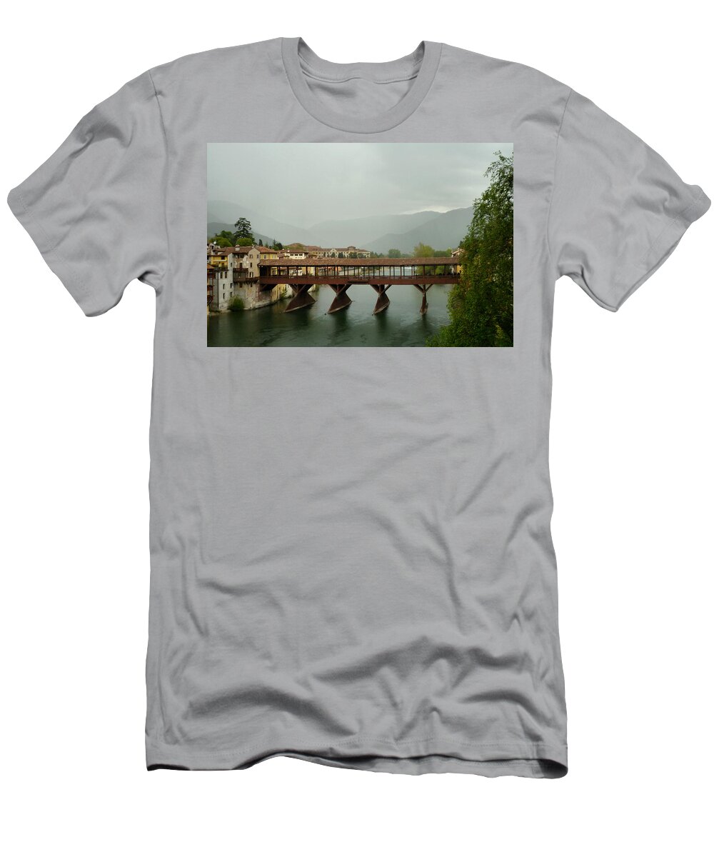 Bassano Del Grappa T-Shirt featuring the photograph Bassano Del Grappa - 4 by Ely Arsha