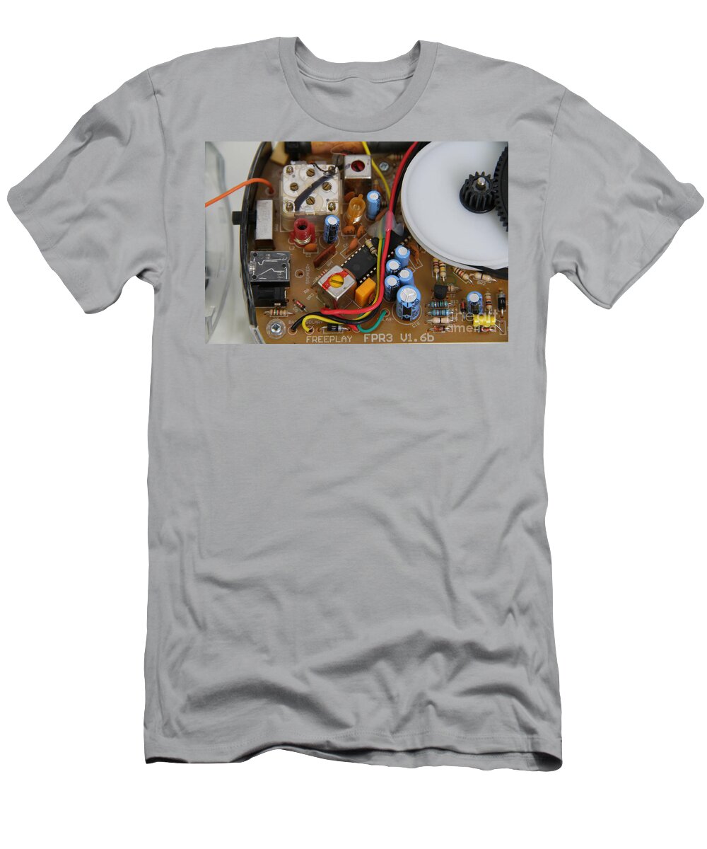 Circuit Board T-Shirt featuring the photograph Circuit Boart by Photo Researchers, Inc.