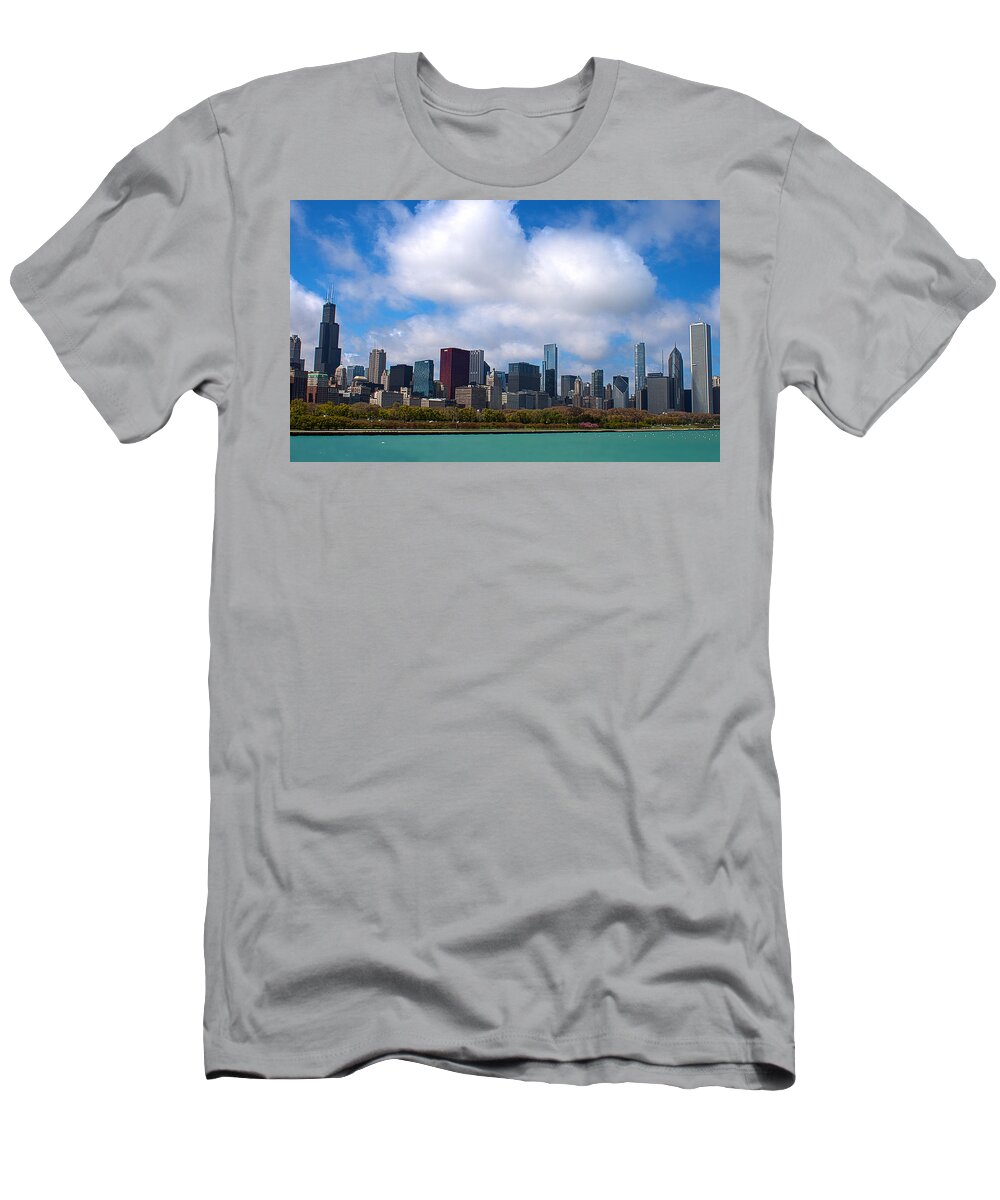 Colorful T-Shirt featuring the photograph Colorful City by Milena Ilieva