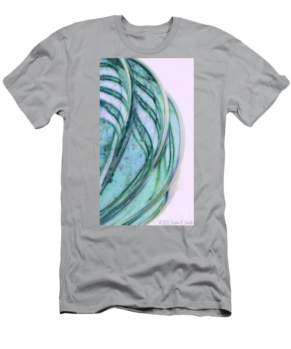 Vase T-Shirt featuring the photograph Cool Curves by Susan Smith