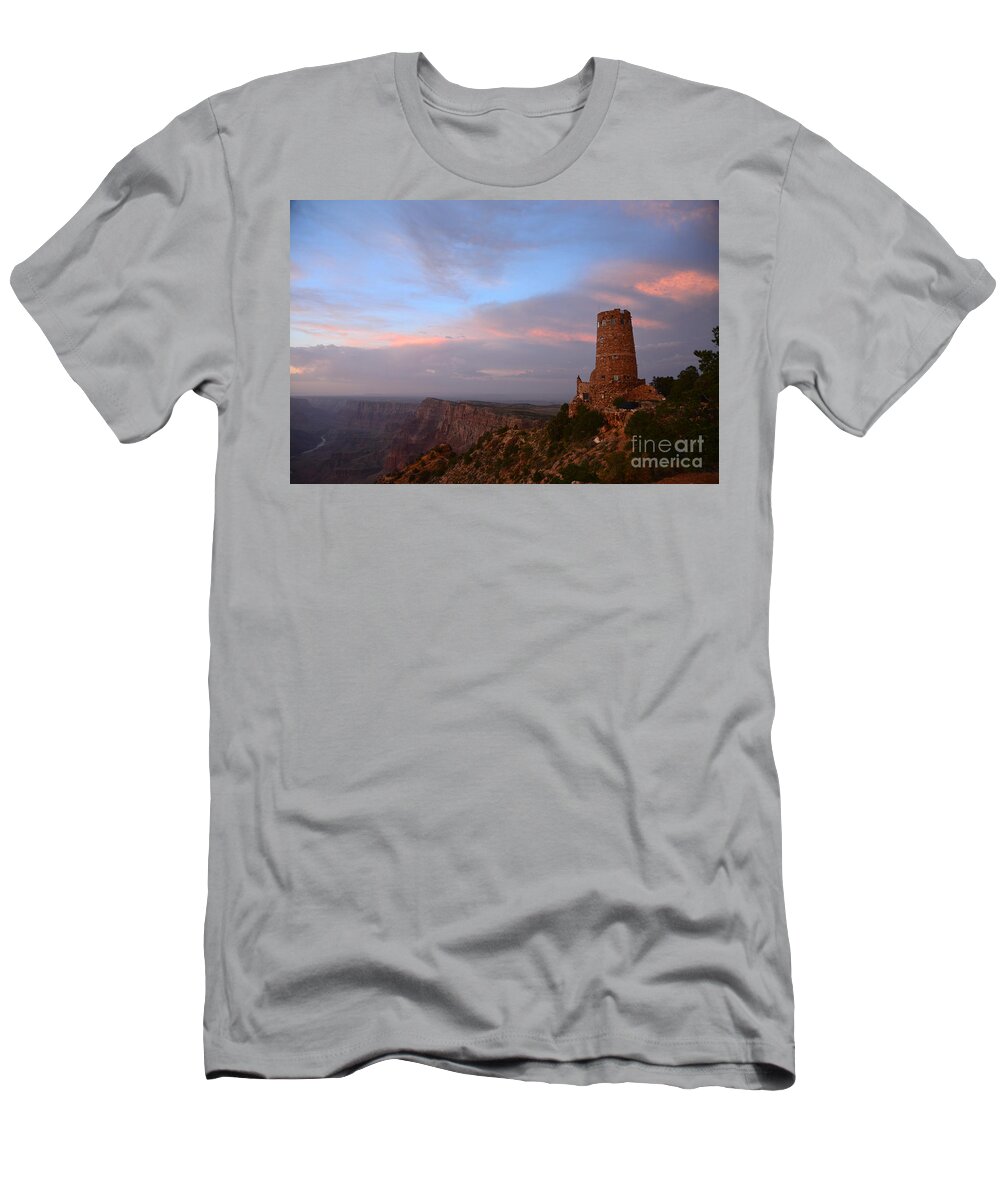 Desert View Watchtower T-Shirt featuring the photograph Desert View Watchtower by Cassie Marie Photography
