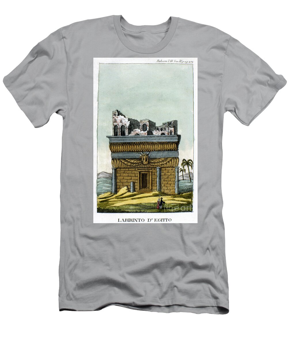 1825 T-Shirt featuring the photograph Egypt: Labyrinth by Granger