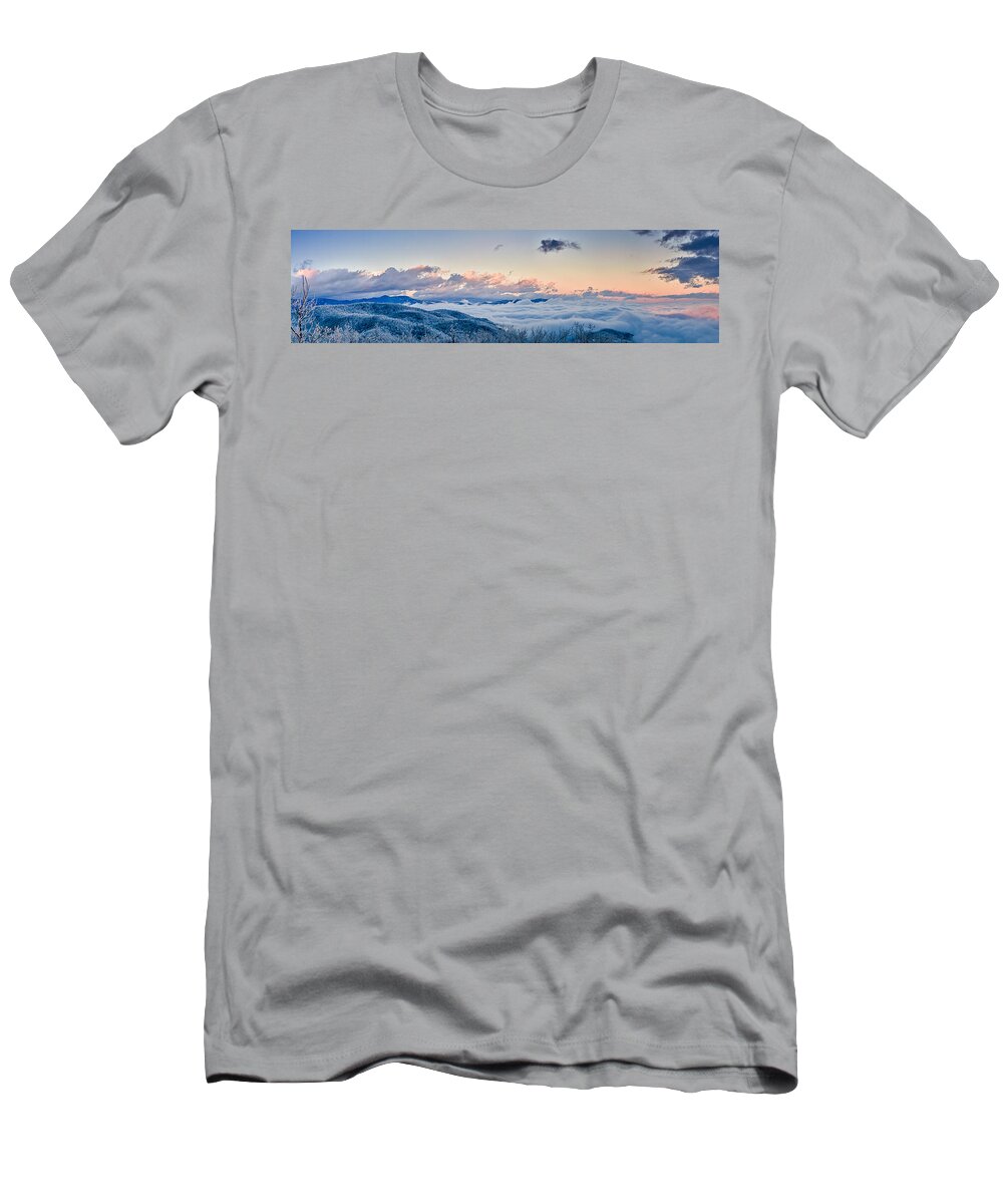 Appalachia T-Shirt featuring the photograph Frosty Morning by Joye Ardyn Durham