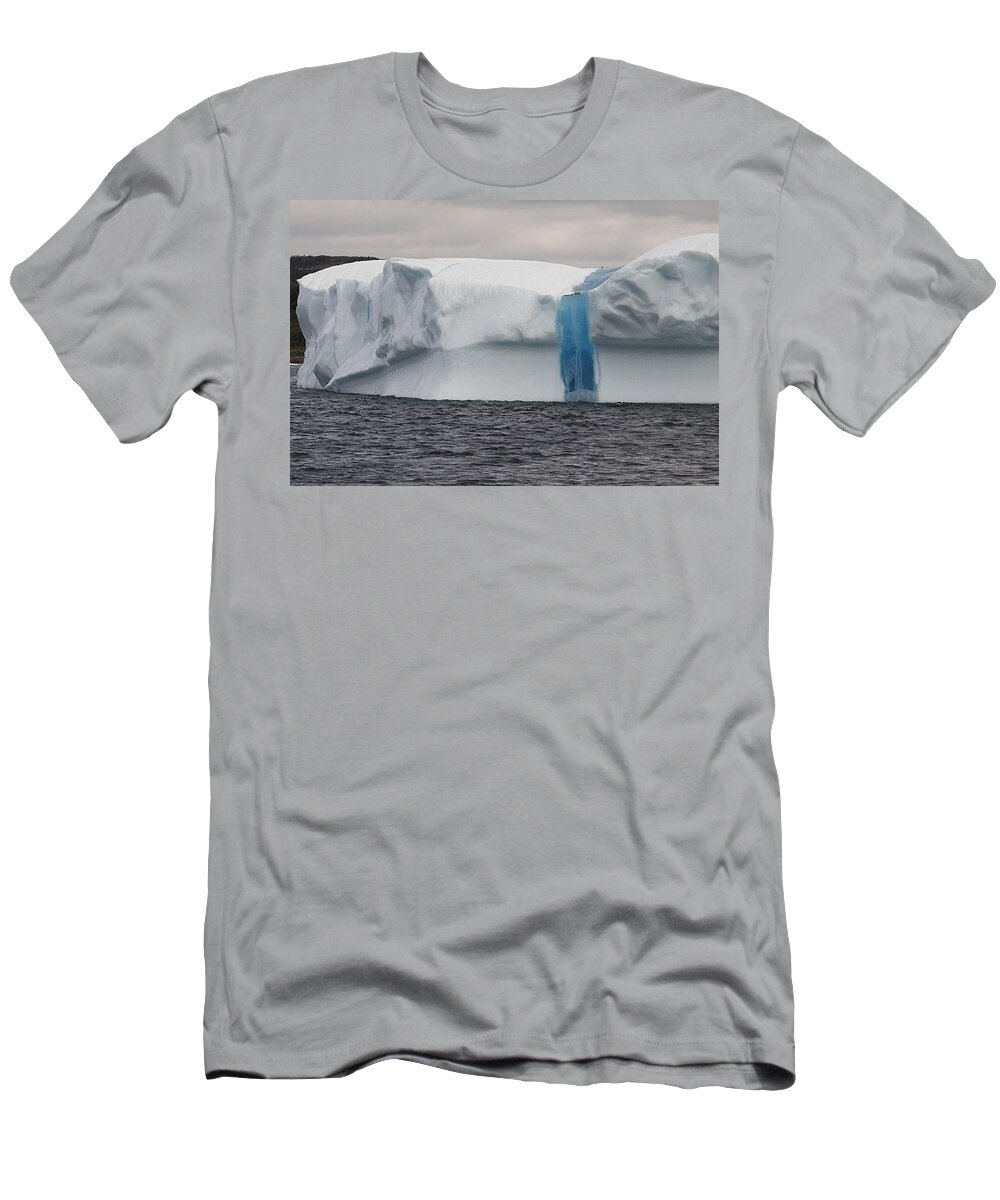 Iceberg T-Shirt featuring the photograph Iceberg by Eunice Gibb