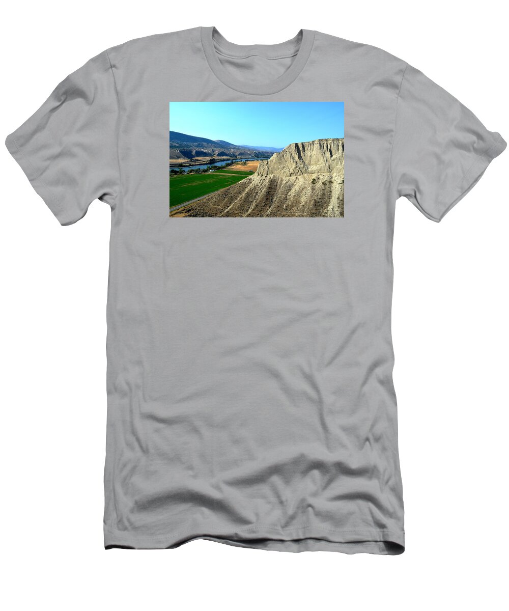 Kamloops T-Shirt featuring the photograph Kamloops British Columbia by Gregory Merlin Brown