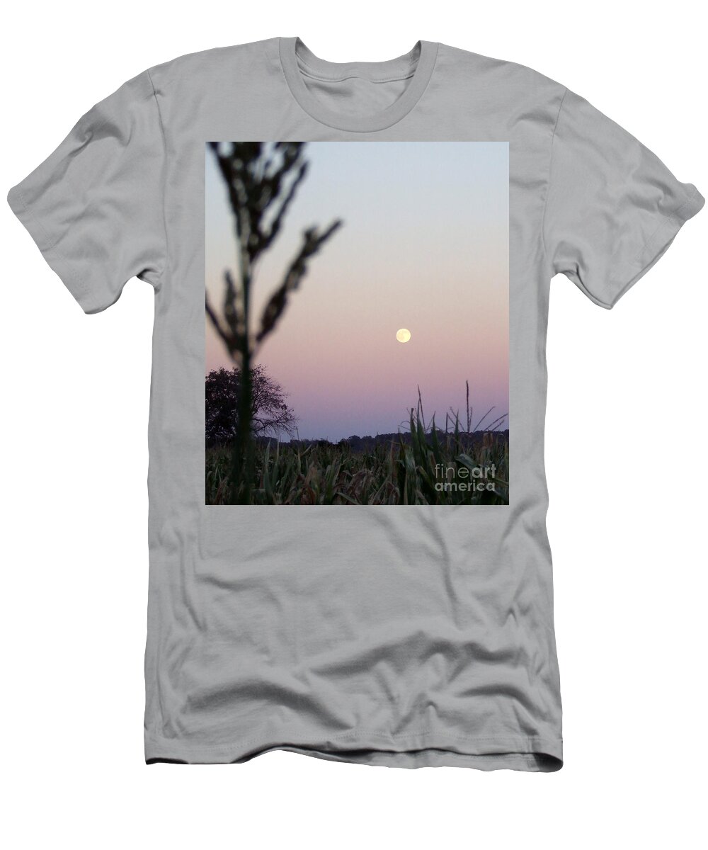 Moon T-Shirt featuring the photograph Moon by Andrea Anderegg