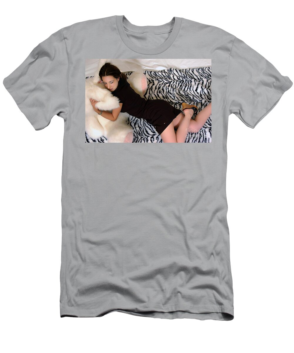 Clay T-Shirt featuring the photograph Nap Time by Clayton Bruster