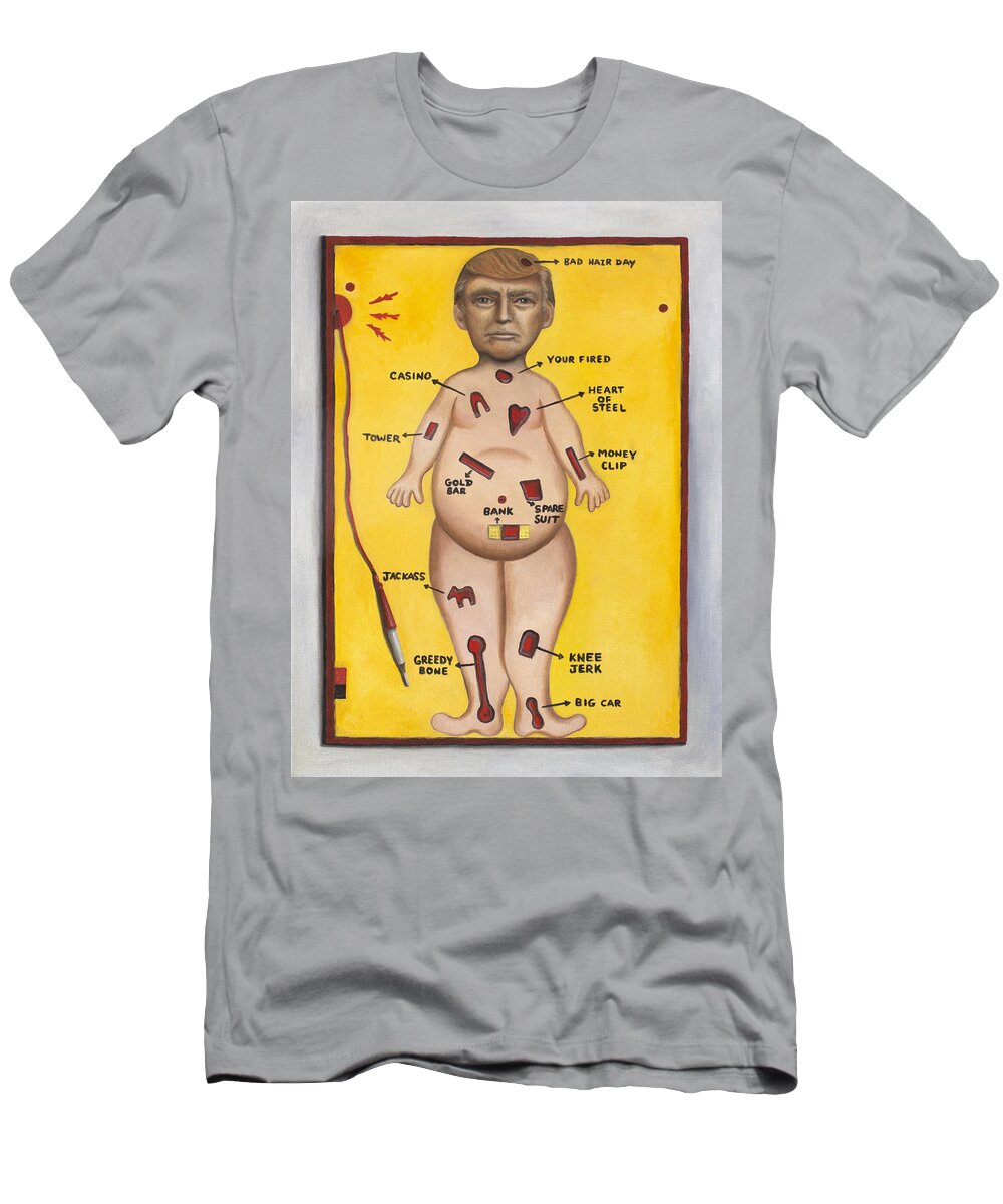 engagement sælger Gammel mand Operation Trump T-Shirt by Leah Saulnier The Painting Maniac - Fine Art  America