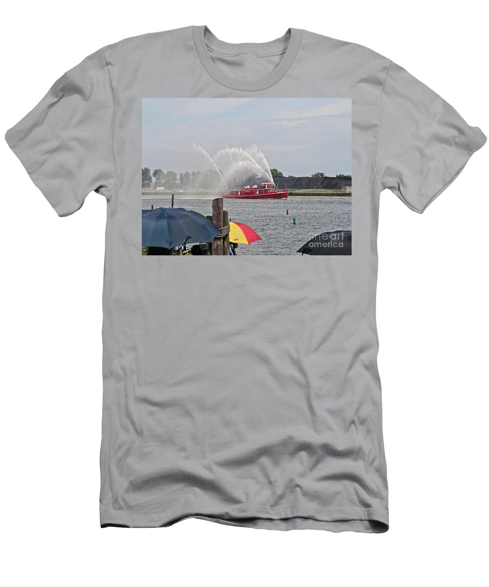 Boat T-Shirt featuring the photograph Prepared by Terry Doyle