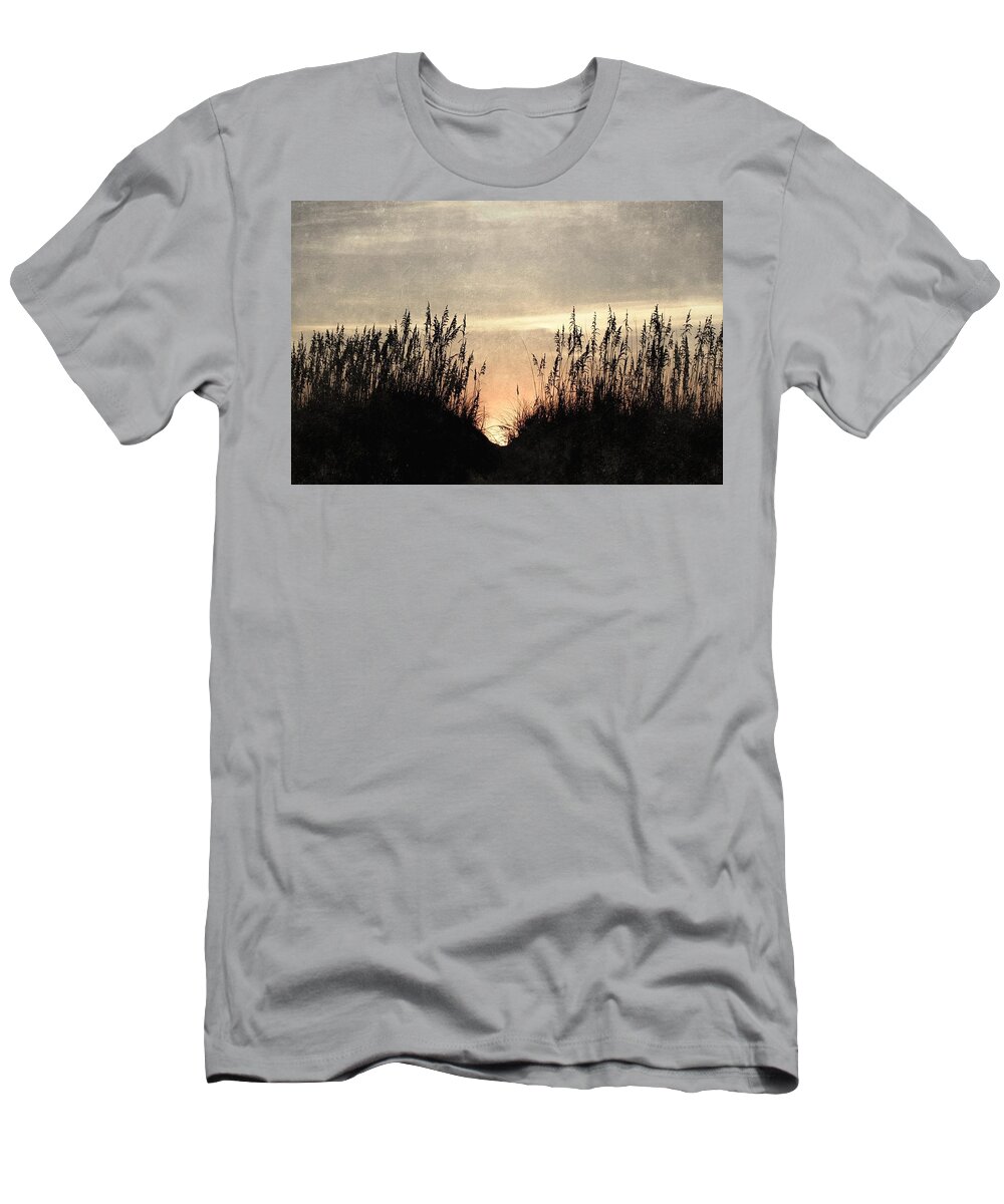 Dunes T-Shirt featuring the photograph Rise Between The Dunes by Kim Galluzzo Wozniak