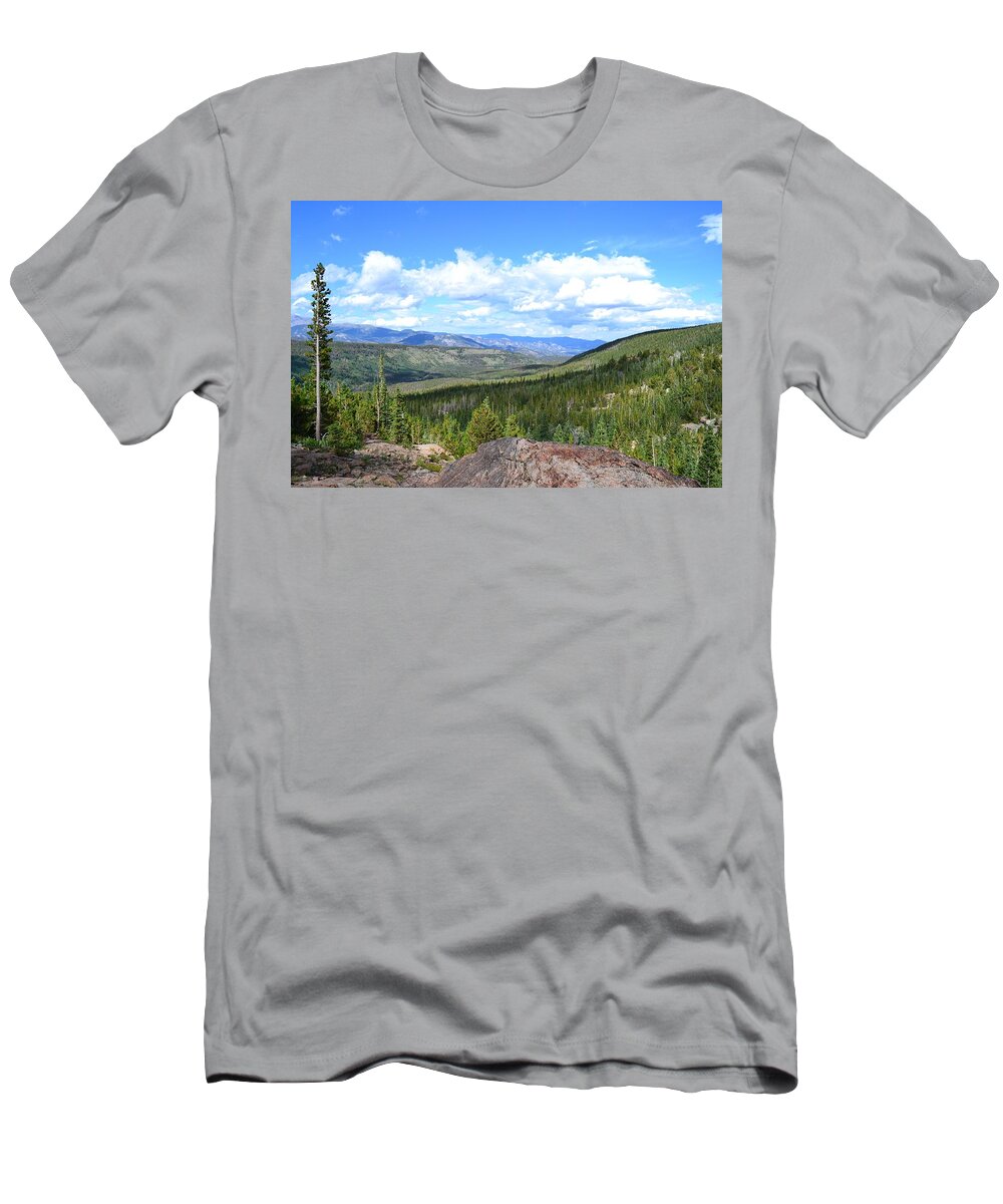 Rocky Mountains T-Shirt featuring the photograph Rocky Mountain National Park2 by Zawhaus Photography