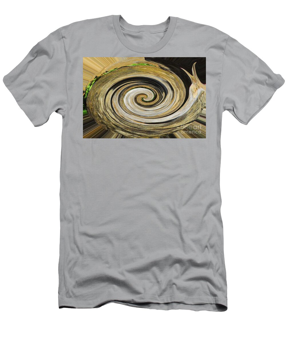 Rocks T-Shirt featuring the photograph Rocky Road by Cindy Manero