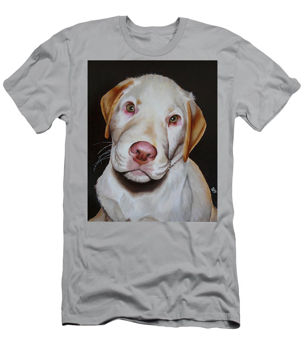 Puppy T-Shirt featuring the painting Savannah by Vic Ritchey
