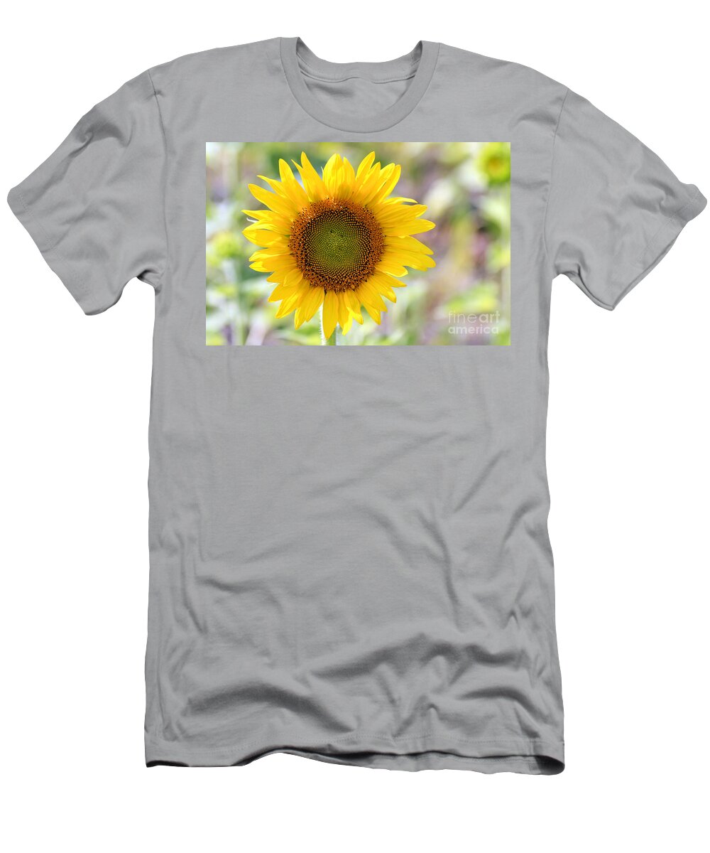 Flower T-Shirt featuring the photograph Sunflower by Teresa Zieba