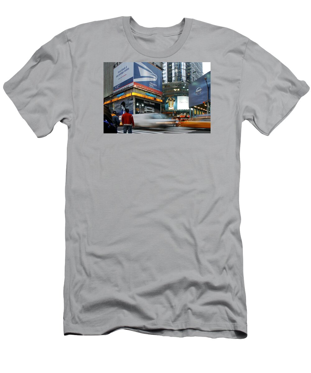 Lawrence T-Shirt featuring the photograph -Money Sex And Speed by Lawrence Boothby