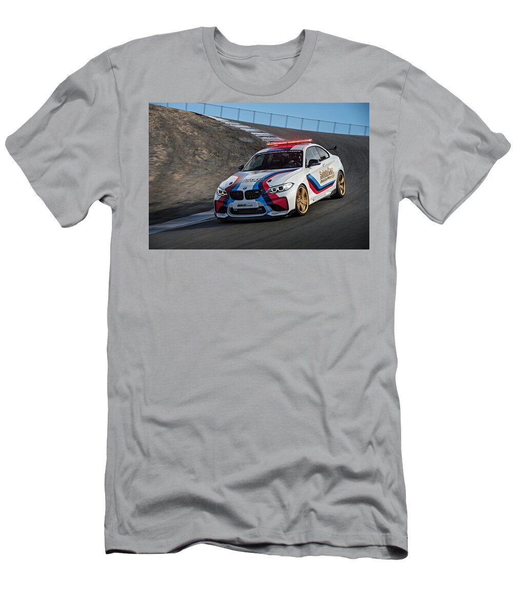 Bmw M2 Coupe T-Shirt featuring the photograph BMW M2 Coupe #1 by Jackie Russo