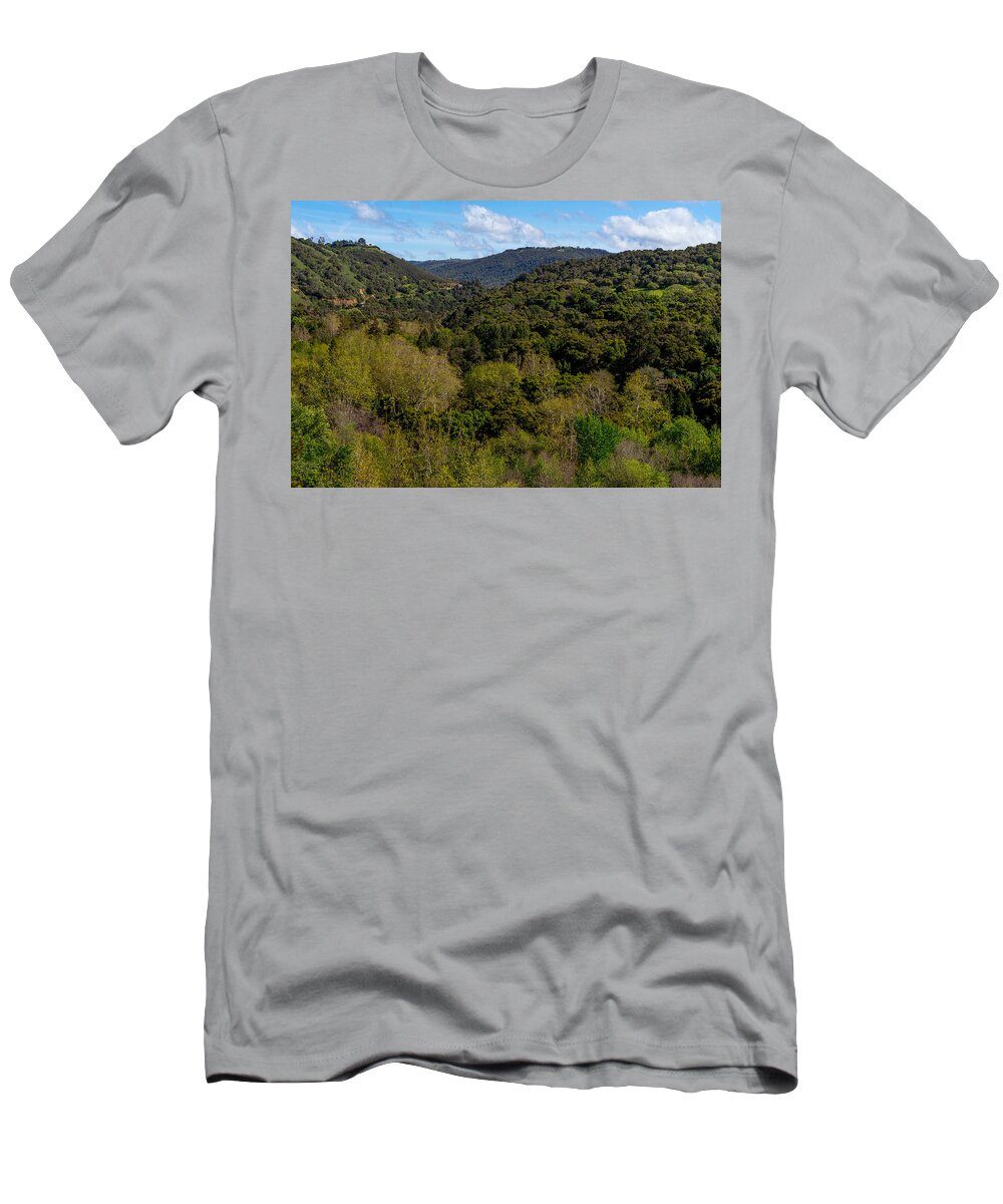 California T-Shirt featuring the photograph Carmel Valley by Derek Dean
