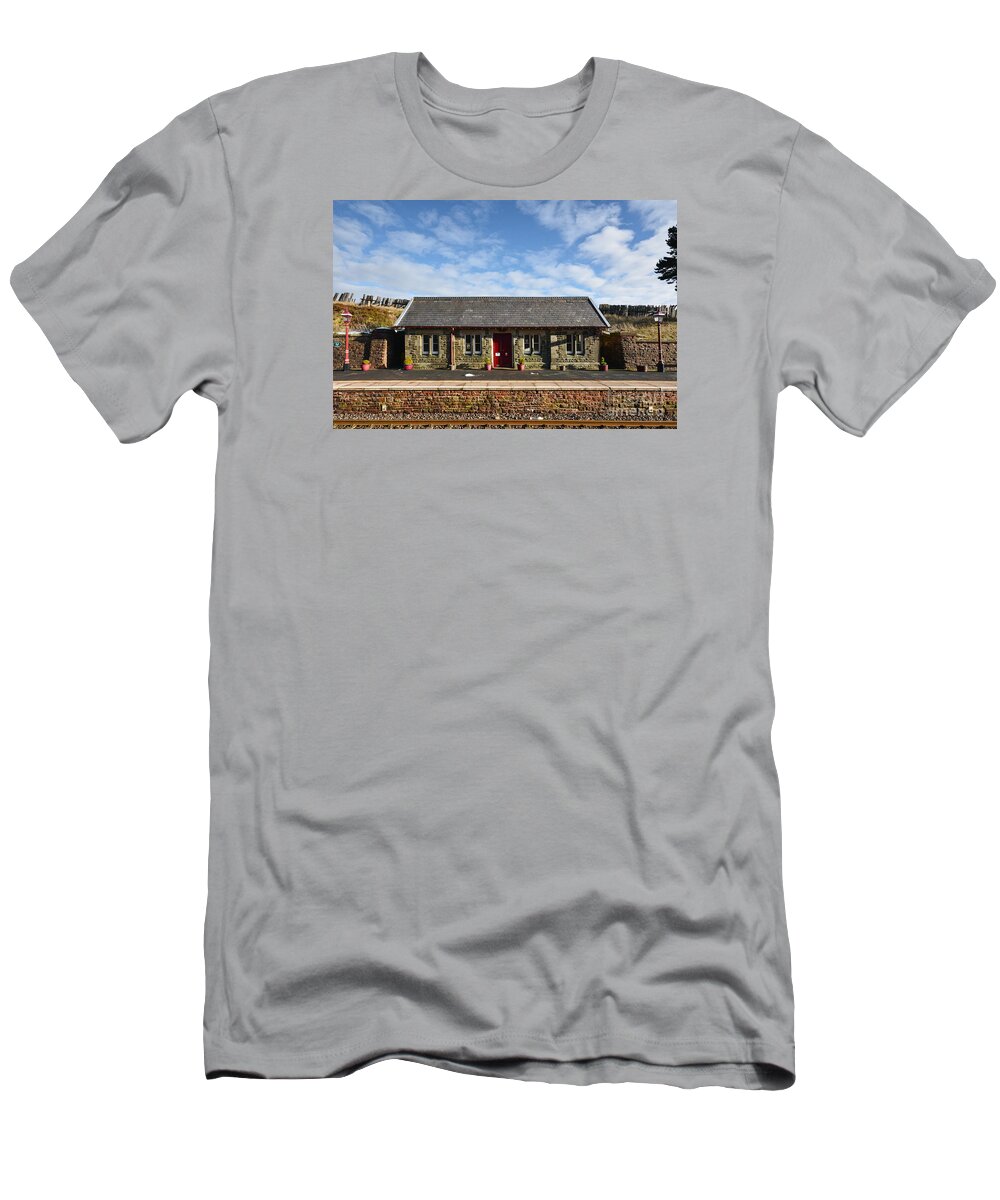 Dent Railway Station T-Shirt featuring the photograph Dent Railway Station #1 by Smart Aviation