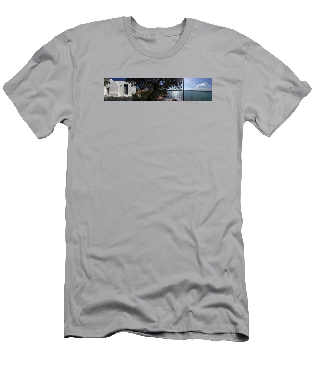 Paros T-Shirt featuring the photograph Paros Nature Island Greece #2 by Colette V Hera Guggenheim