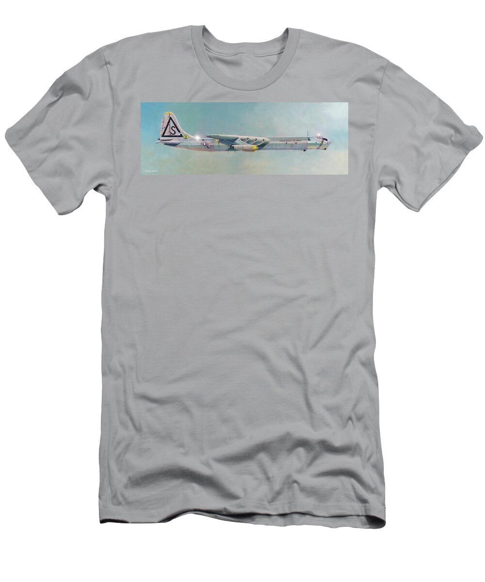 Aviation T-Shirt featuring the painting Peacemaker #2 by Douglas Castleman