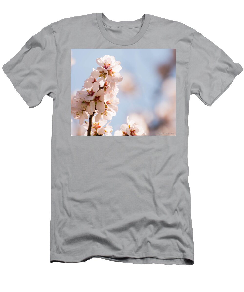 Flowers T-Shirt featuring the photograph Pretty in Pink #1 by Wendy Carrington