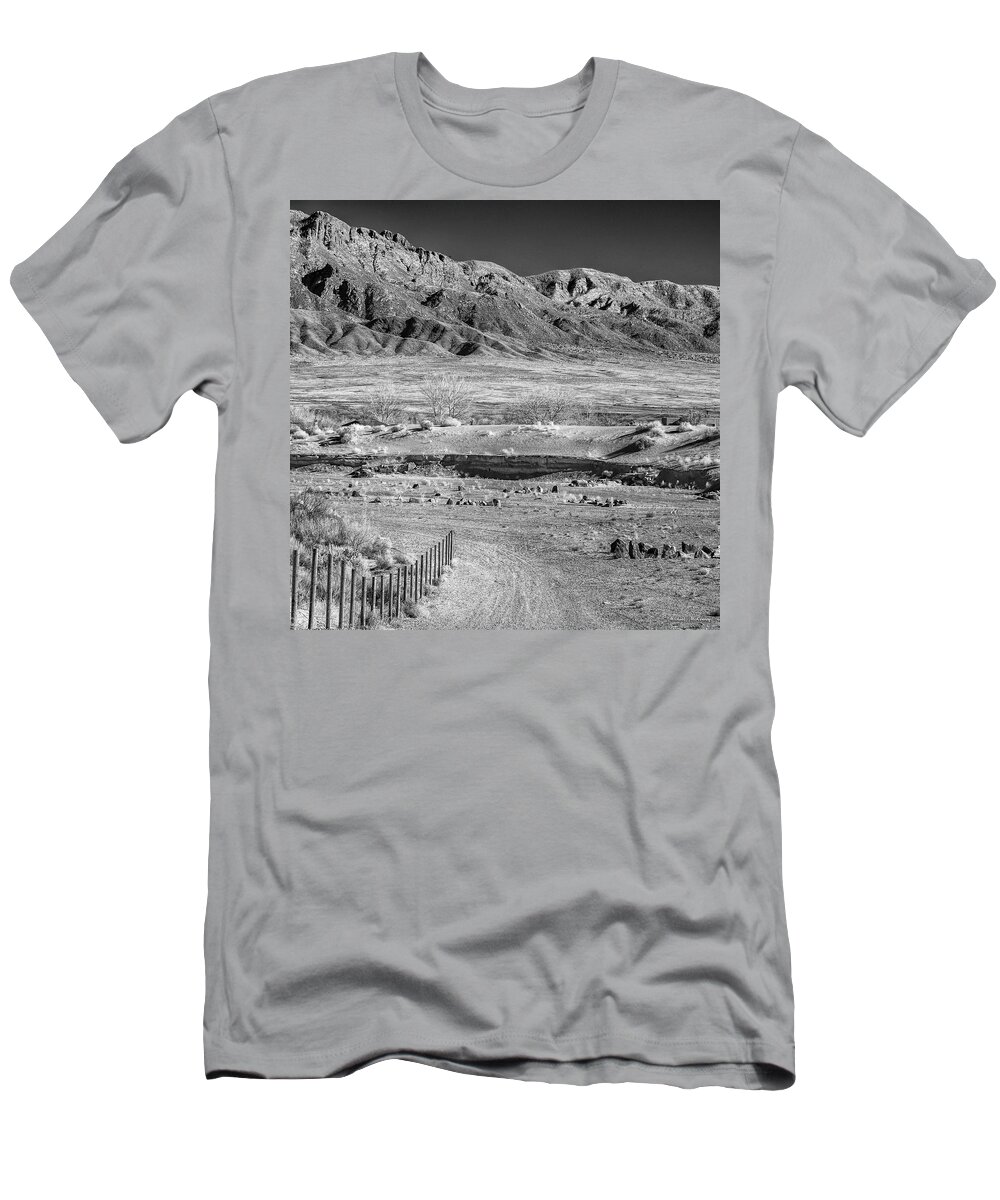 Rio Rancho T-Shirt featuring the photograph Rio Grande River Valley #1 by Michael McKenney