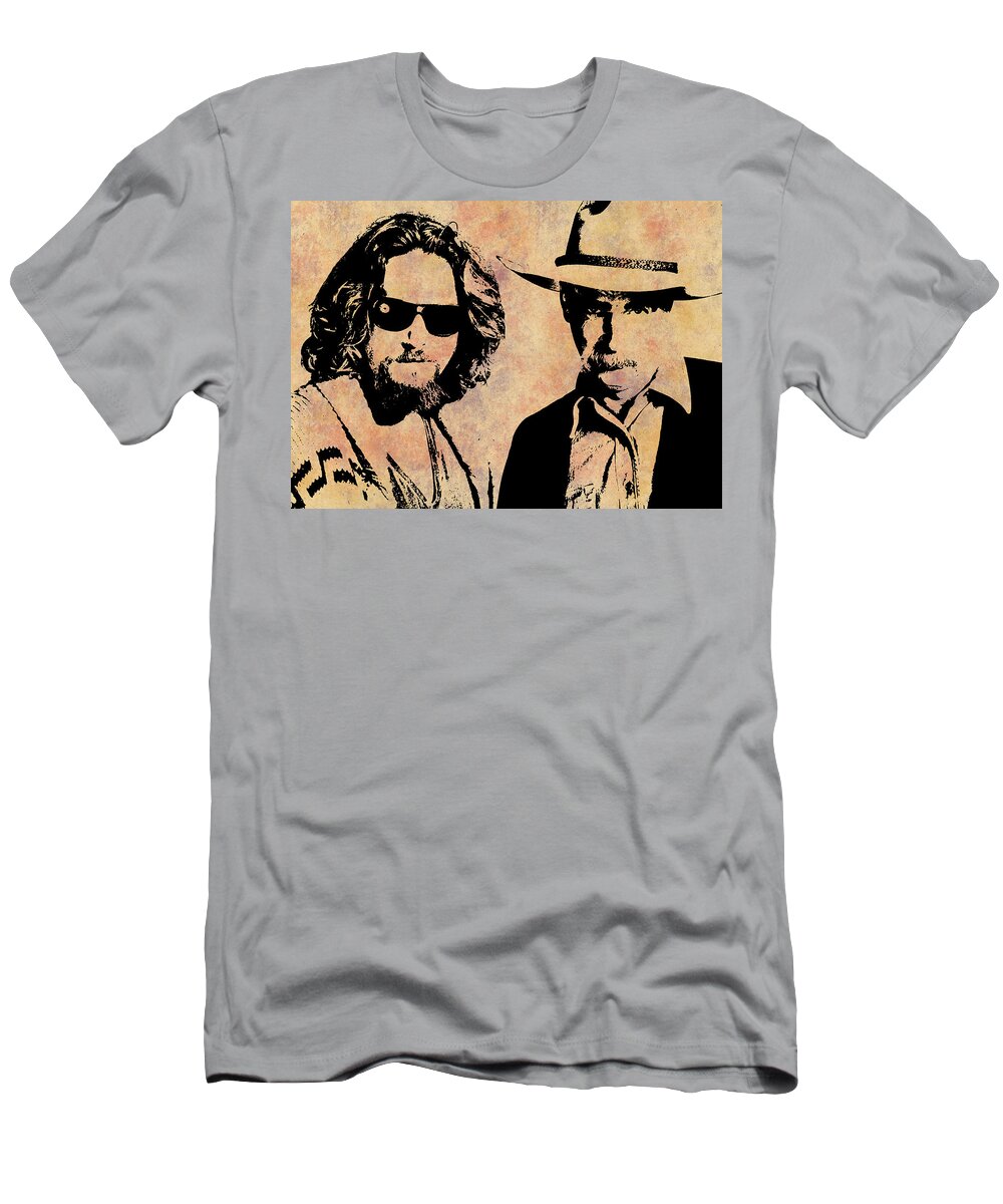 Jeff Bridges T-Shirt featuring the photograph The Big Lebowski #1 by Chris Smith