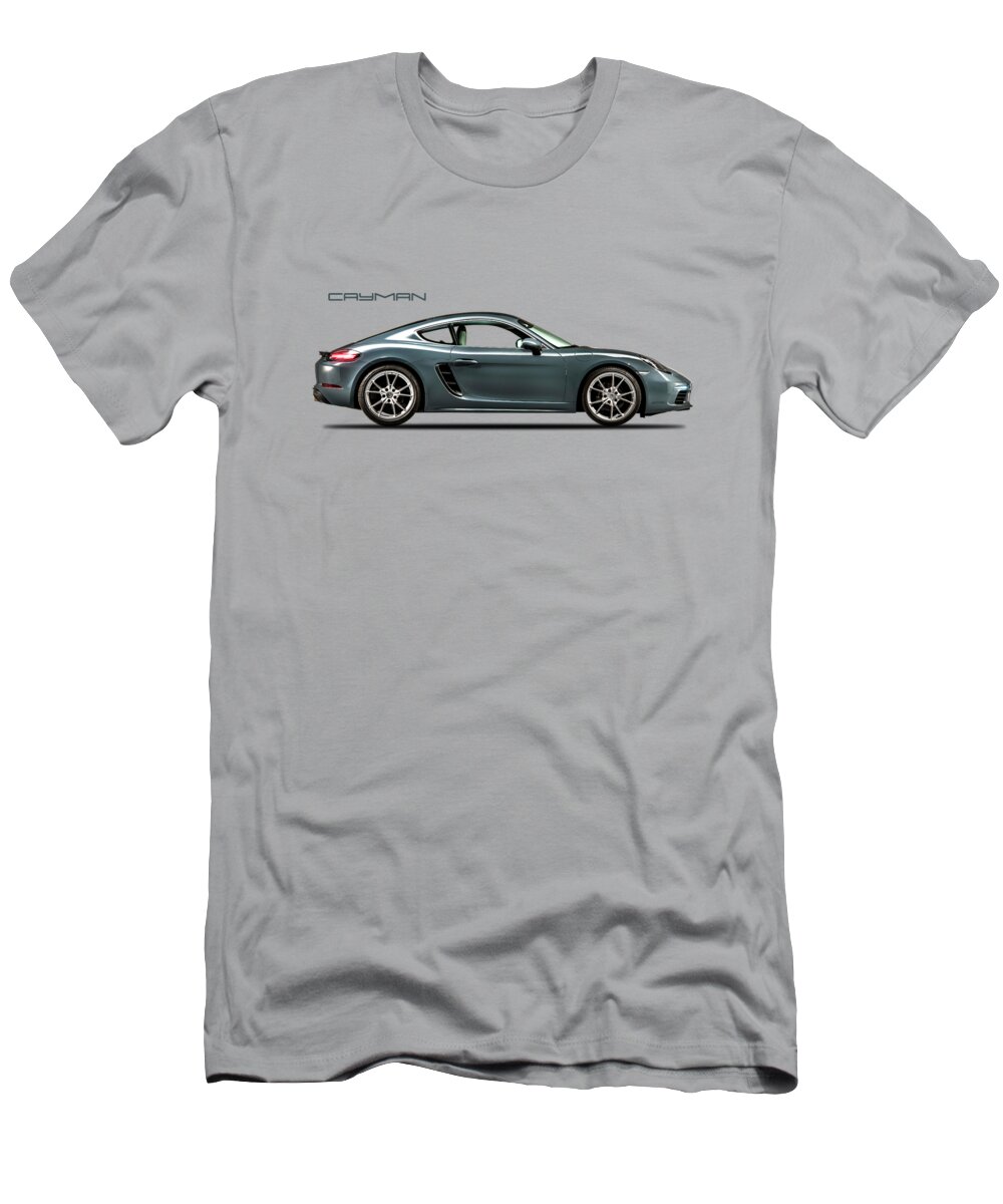 Porsche Cayman T-Shirt featuring the photograph The Cayman by Mark Rogan