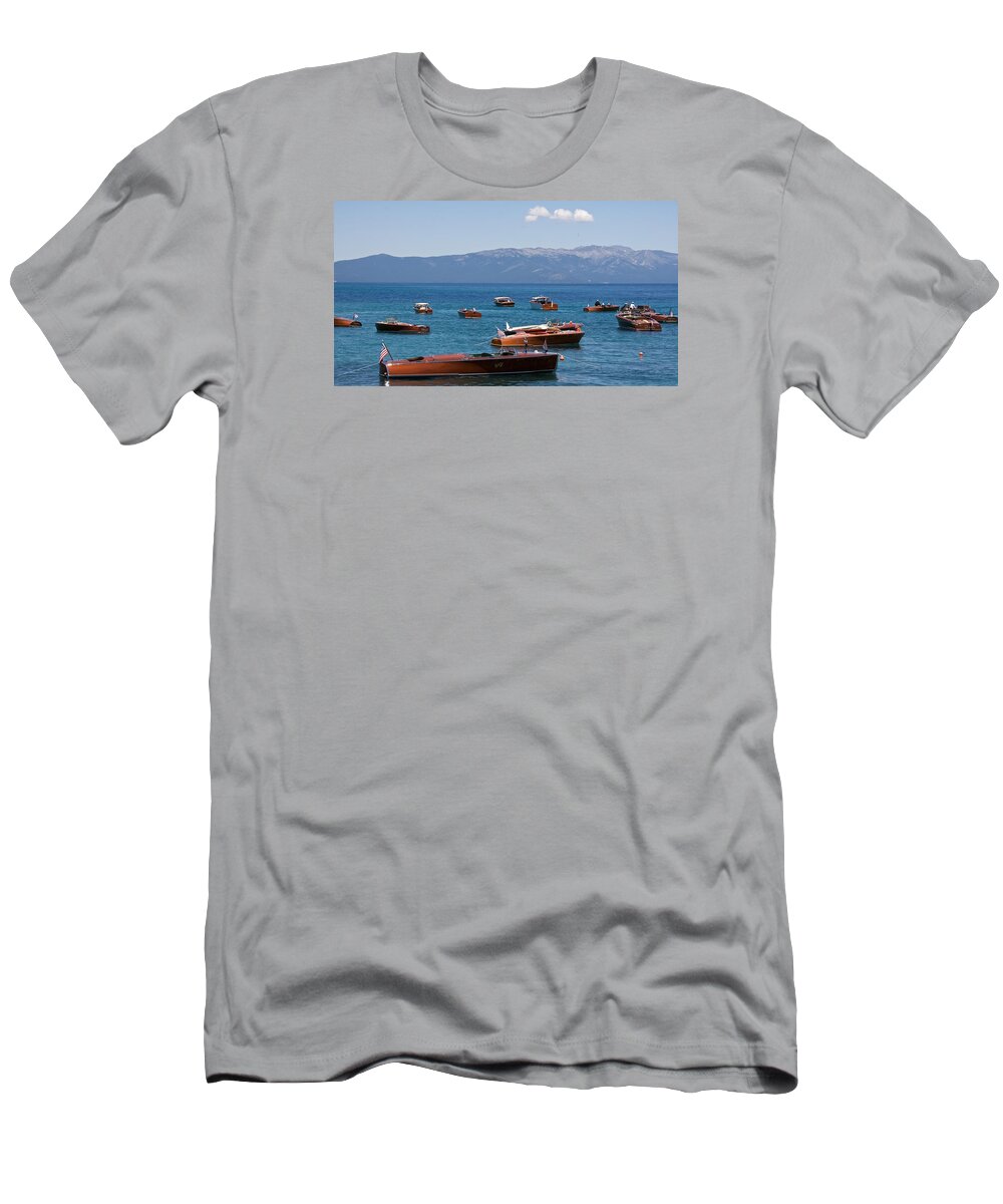 Classic T-Shirt featuring the photograph Classic Wooden Runabouts #103 by Steven Lapkin