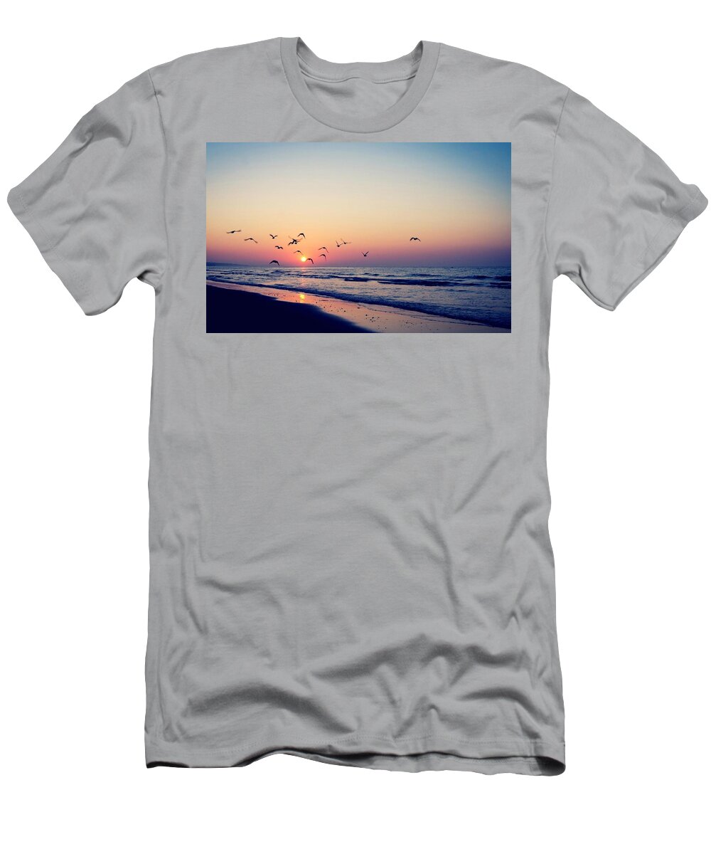 Sunset T-Shirt featuring the photograph Sunset #121 by Mariel Mcmeeking